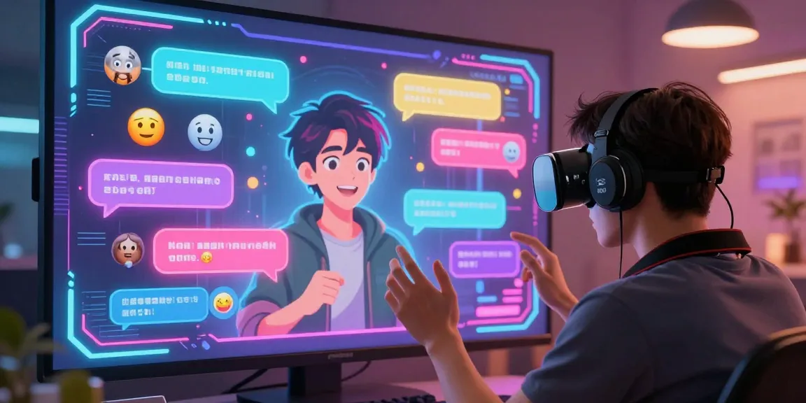 Engaging ai ecchi chat experience with a customizable AI character in a vibrant digital environment.