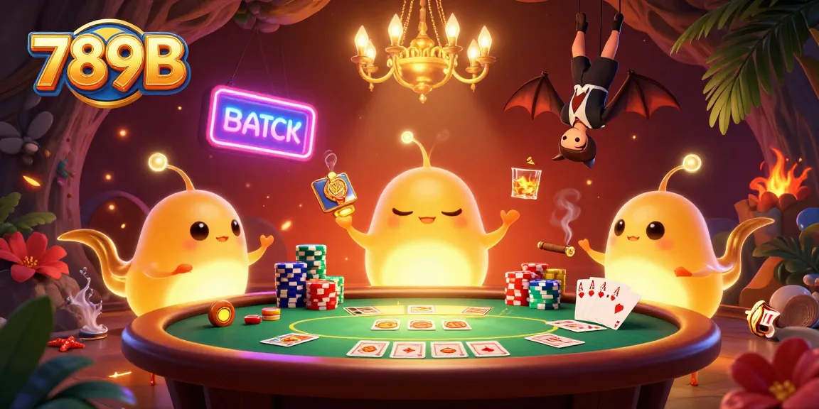 Engage in thrilling gameplay at 789B with bioluminescent glowworms lighting up a vibrant cave casino.